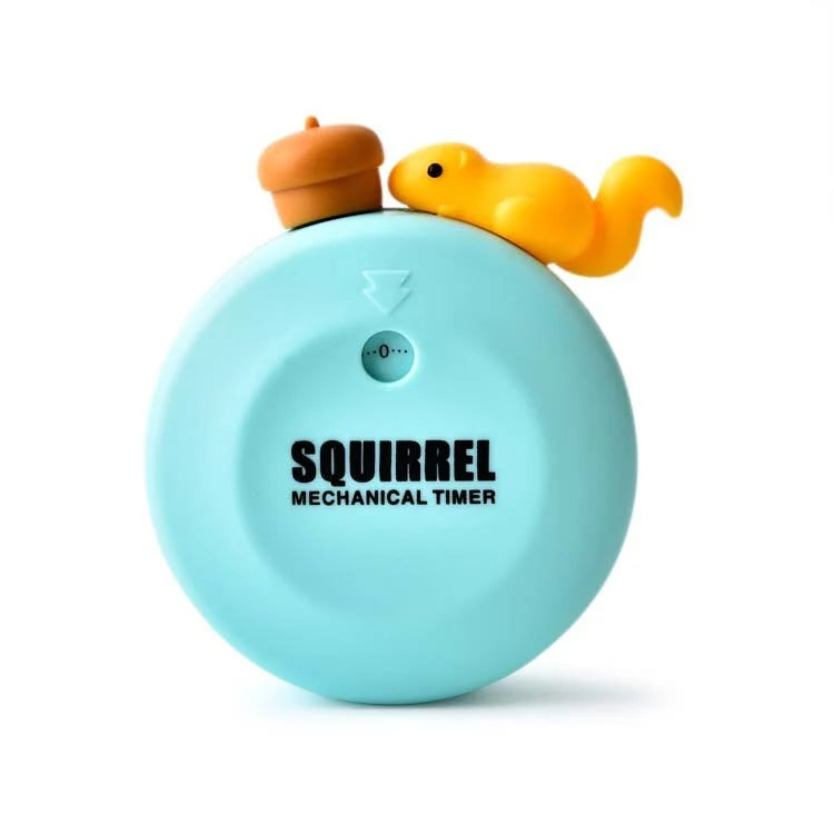 Kitchen Timer Magnetic Dial Cute Animal Design
