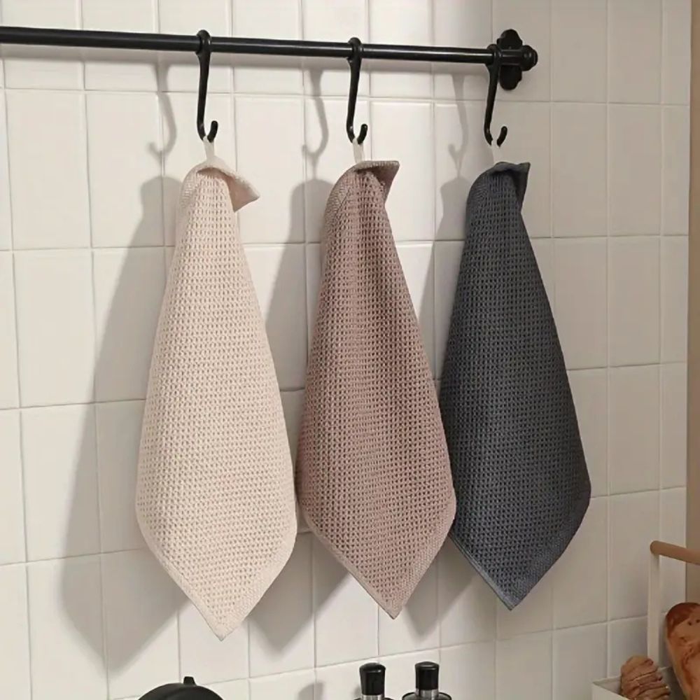 Kitchen Towel 100% Cotton Honeycomb Quick-Drying