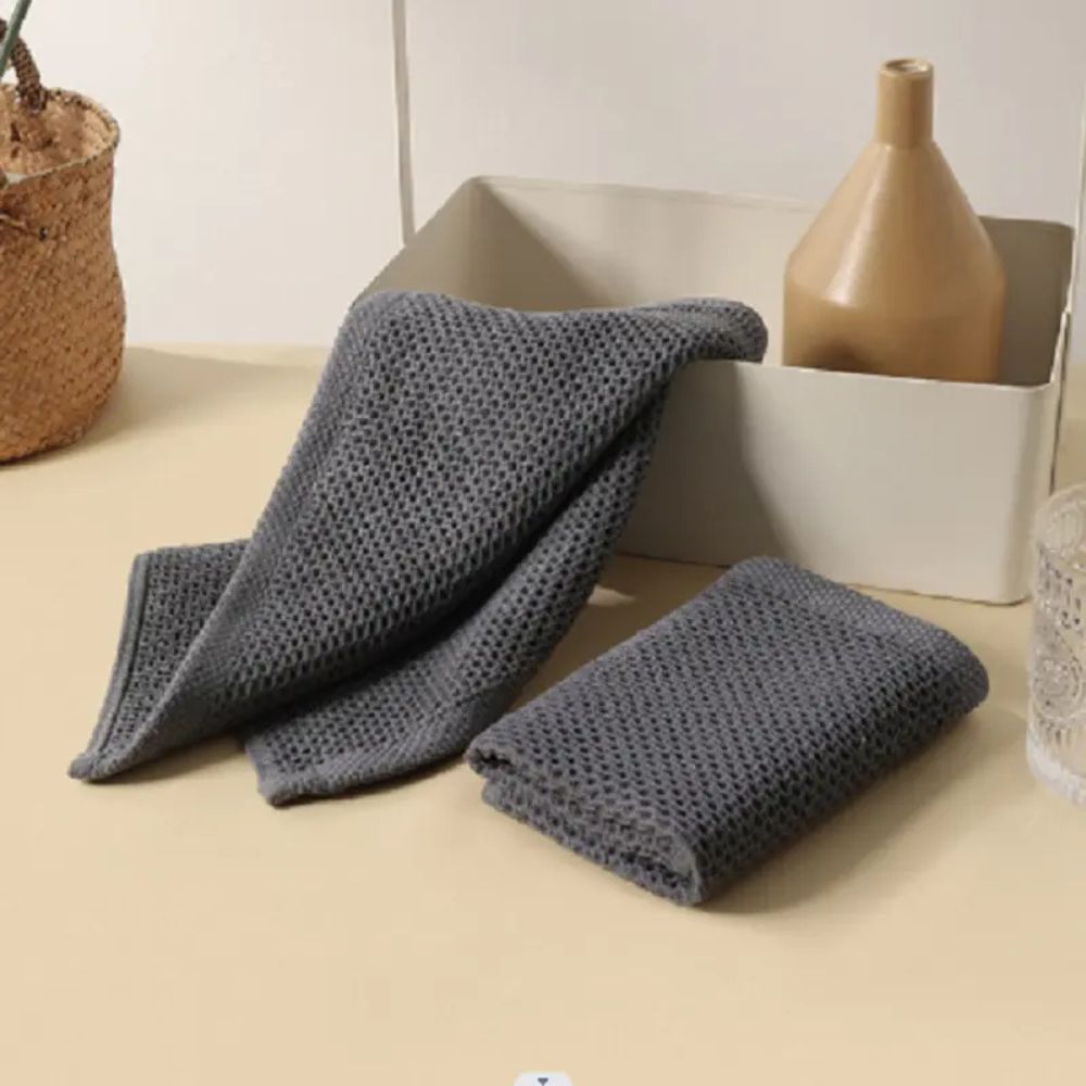 Kitchen Towel 100% Cotton Honeycomb Quick-Drying