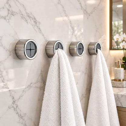 Kitchen Towel Clips Adhesive Tool-Free Set of 4