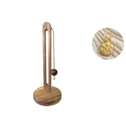 Kitchen Towel Holder Solid Wood Space-Saving