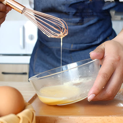 Kitchen Whisk Stainless Steel Ergonomic Handle & Hanging Loop
