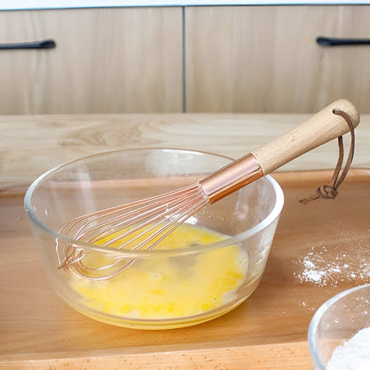 Kitchen Whisk Stainless Steel Ergonomic Handle & Hanging Loop