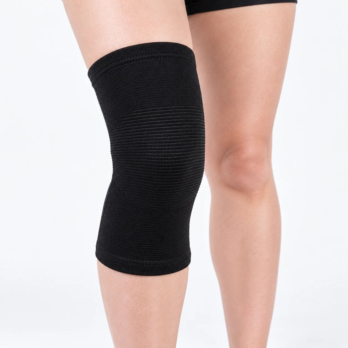 Knee Compression Sleeve Bamboo Fabric Breathable Flexible Support