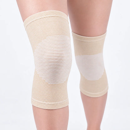 Knee Compression Sleeve Bamboo Fabric Breathable Flexible Support