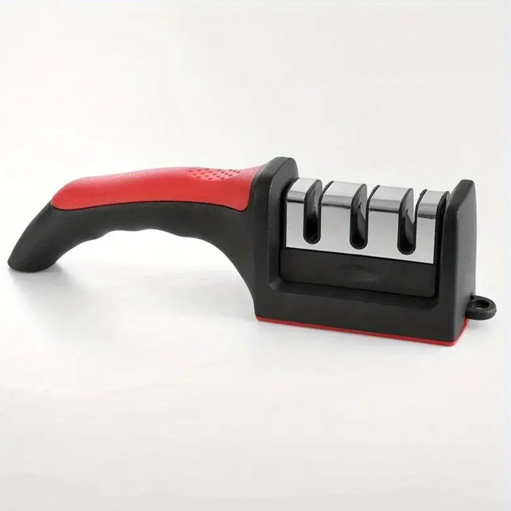 Knife Sharpener Multi-Stage Tungsten & Ceramic Non-Slip Base