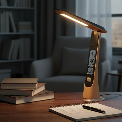 LED Desk Lamp Foldable Rechargeable Adjustable Brightness