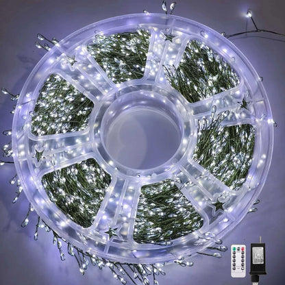 LED String Lights Firework Effect Remote Control Waterproof
