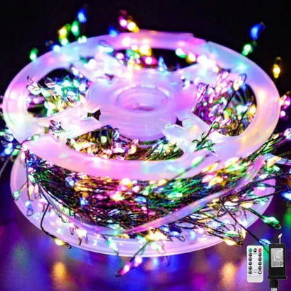 LED String Lights Firework Effect Remote Control Waterproof