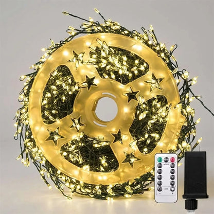 LED String Lights Firework Effect Remote Control Waterproof