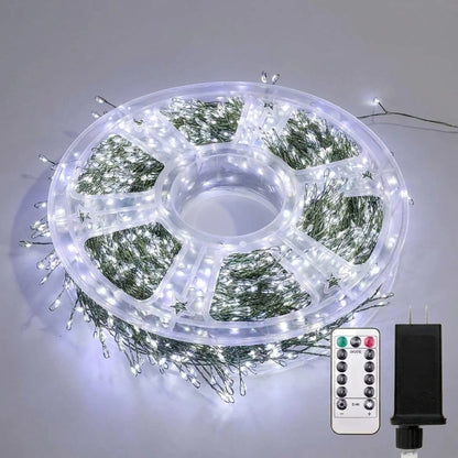 LED String Lights Firework Effect Remote Control Waterproof