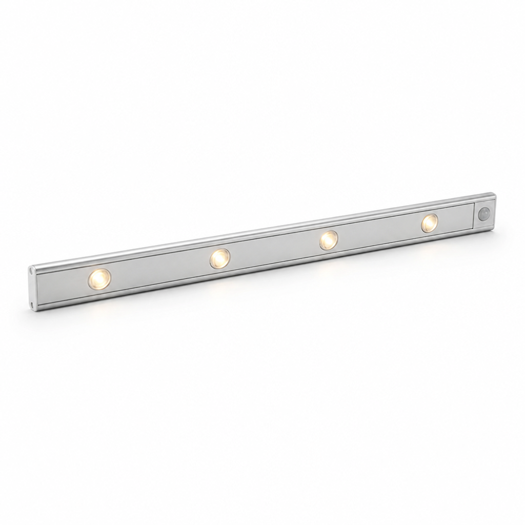 LED Strip Light Motion Sensor USB Rechargeable Magnetic Mount