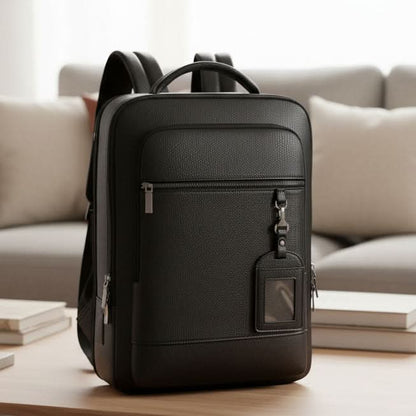 Laptop Backpack Built-In USB Port Fits 15.6 Inch