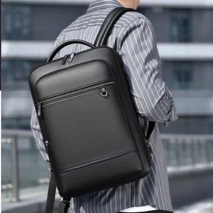 Laptop Backpack Built-In USB Port Fits 15.6 Inch