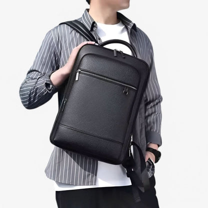 Laptop Backpack Built-In USB Port Fits 15.6 Inch