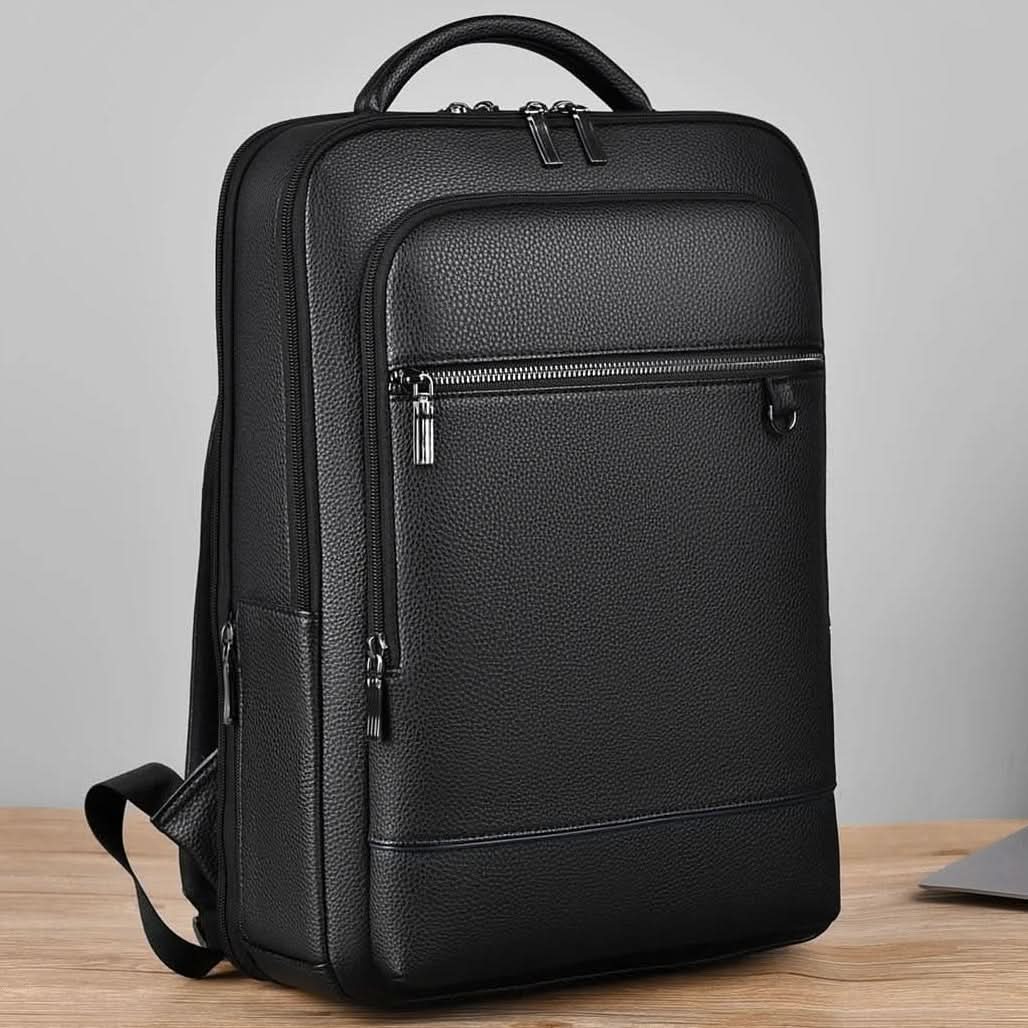 Laptop Backpack Built-In USB Port Fits 15.6 Inch