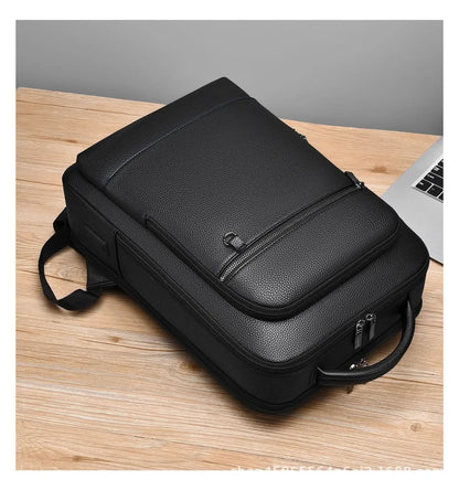 Laptop Backpack Built-In USB Port Fits 15.6 Inch