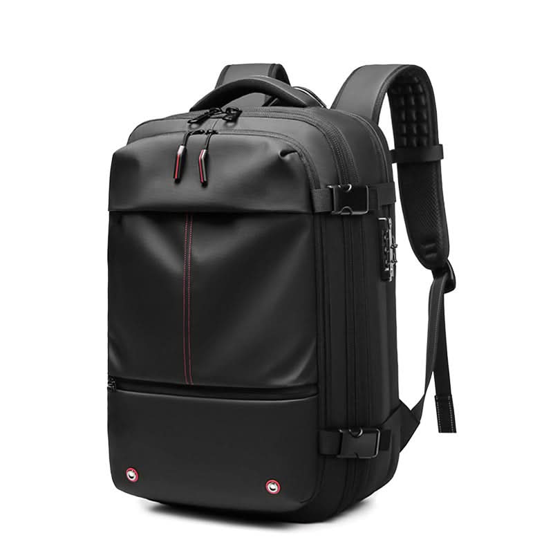 Laptop Backpack Vacuum Compressible & Expandable 17.3-Inch Padded Compartment
