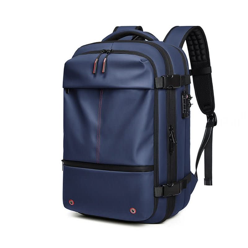 Laptop Backpack Vacuum Compressible & Expandable 17.3-Inch Padded Compartment