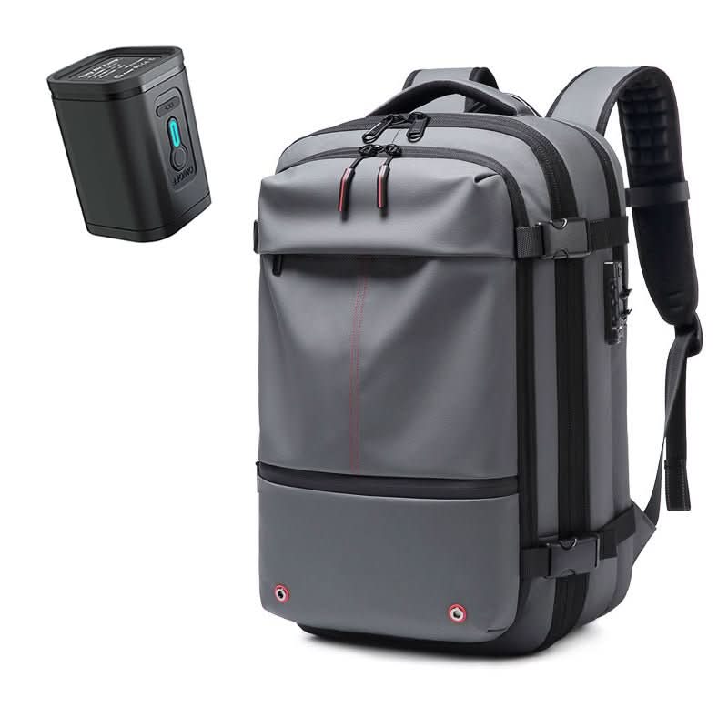Laptop Backpack Vacuum Compressible & Expandable 17.3-Inch Padded Compartment