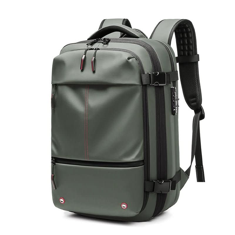 Laptop Backpack Vacuum Compressible & Expandable 17.3-Inch Padded Compartment