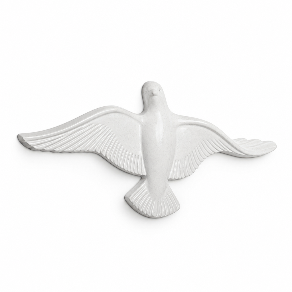Laser-Engraved 3D Seagull Wall Decor