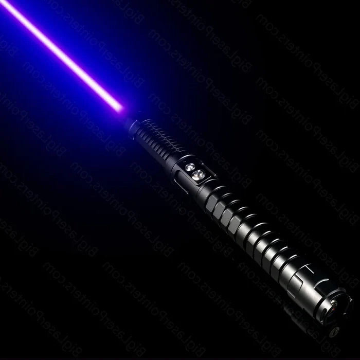 Laser Flashlight Blue Adjustable Focus Fire-Starting