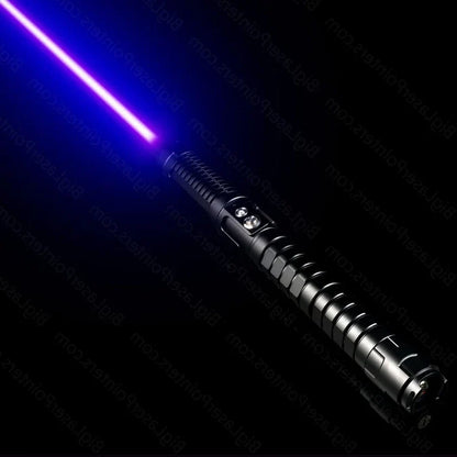 Laser Flashlight Blue Adjustable Focus Fire-Starting