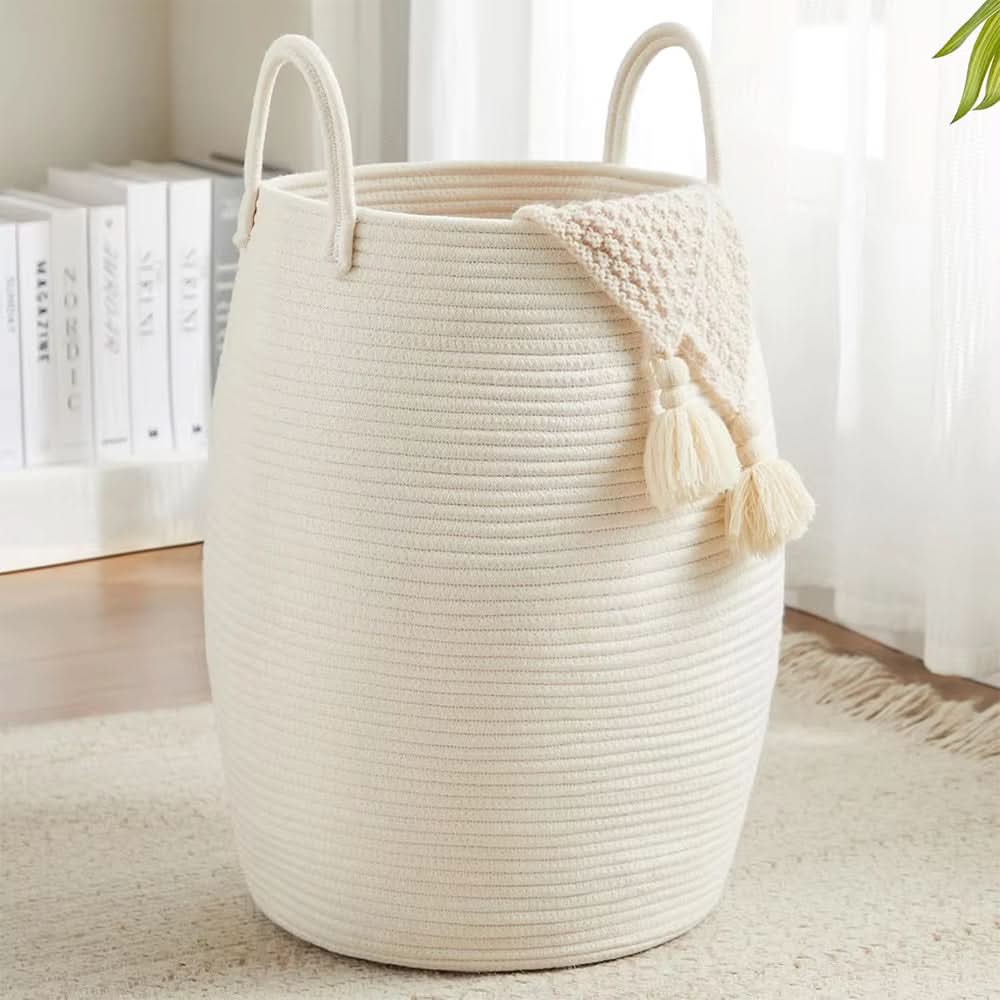 Laundry Bag Natural Cotton Space-Saving Lightweight Storage