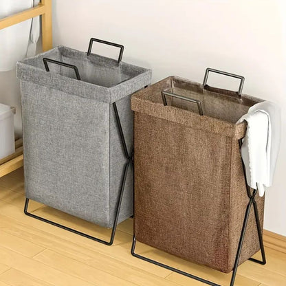 Laundry Organizer Foldable Water-Resistant Fabric & Handles