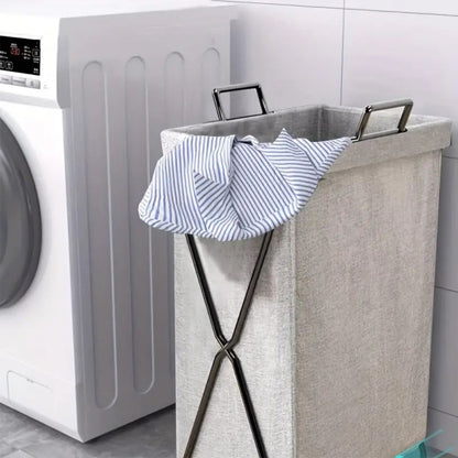 Laundry Organizer Foldable Water-Resistant Fabric & Handles