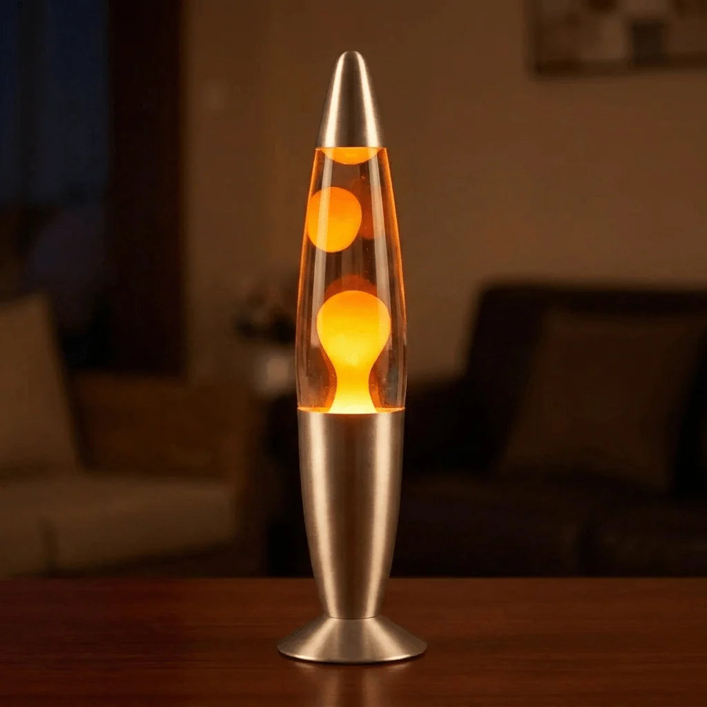 Lava Lamp Retro Wax Motion Warm Ambient Light
