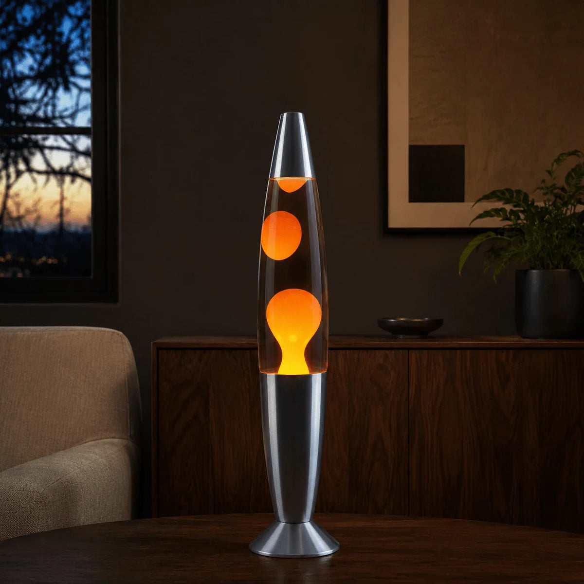 Lava Lamp Retro Wax Motion Warm Ambient Light