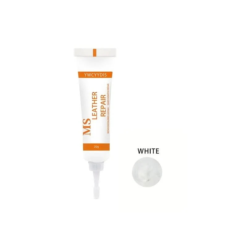 Leather Edge Filler Built-In Brush Smooth White Finish
