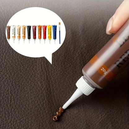 Leather Repair Kit DIY Furniture & Car Seat Restoration