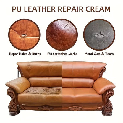 Leather Repair Kit DIY Furniture & Car Seat Restoration