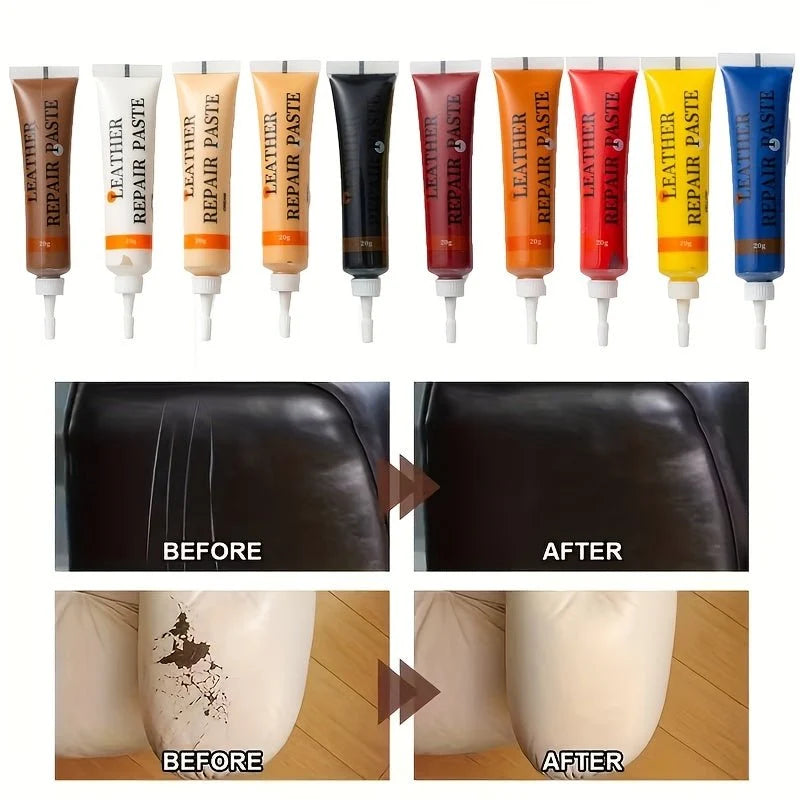 Leather Repair Kit DIY Furniture & Car Seat Restoration