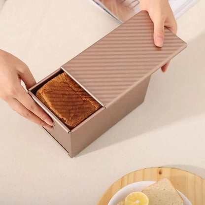 Loaf Pan Set Non-Stick with Lids Set of 2