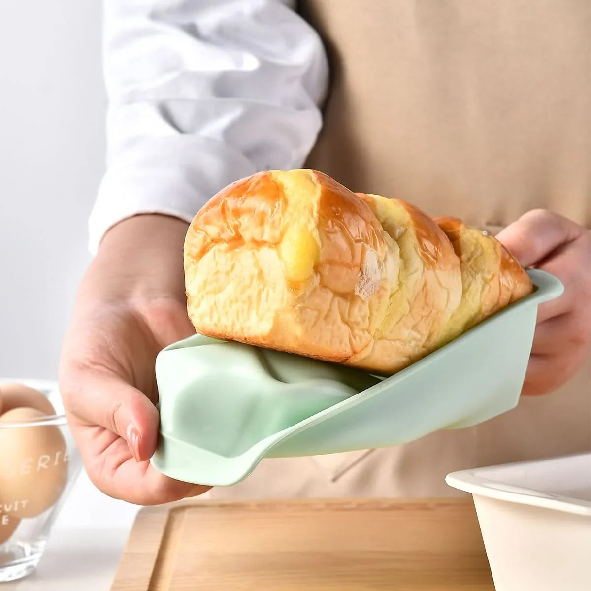 Loaf Pan Set Non-Stick with Lids Set of 2