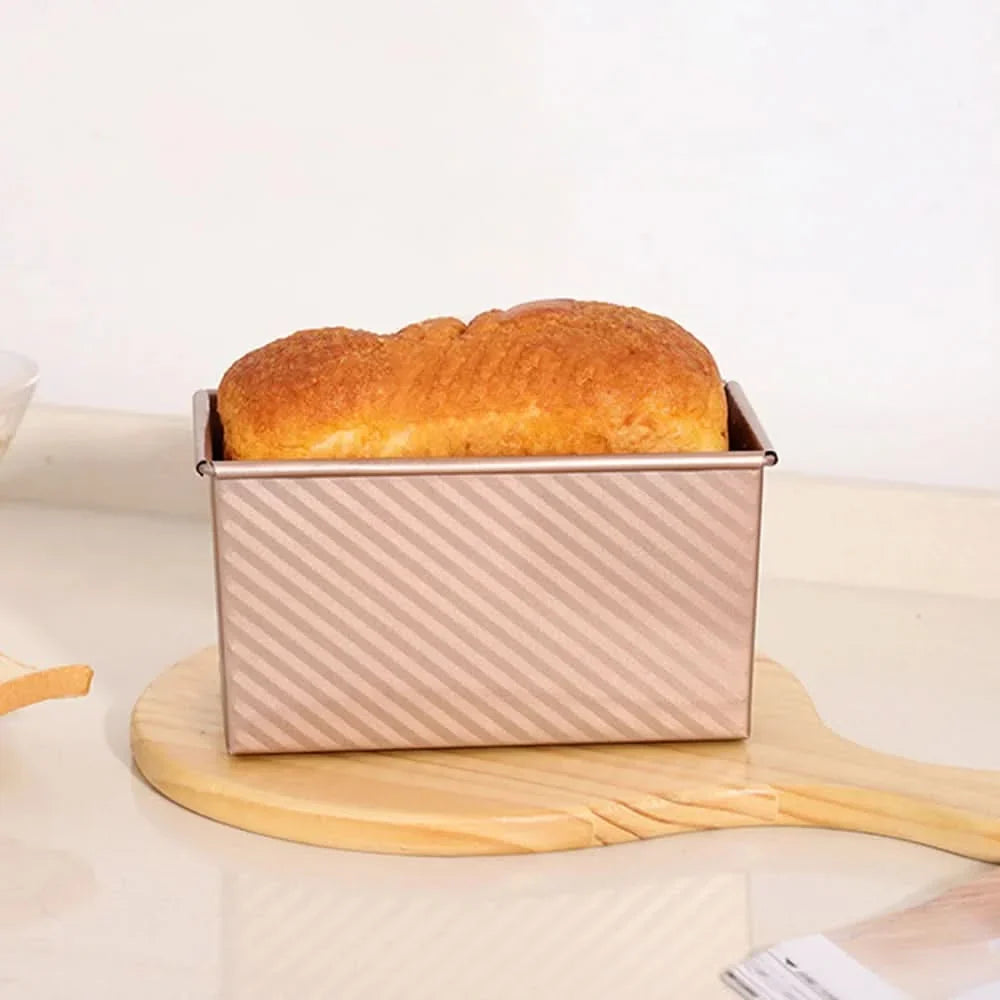 Loaf Pan Set Non-Stick with Lids Set of 2