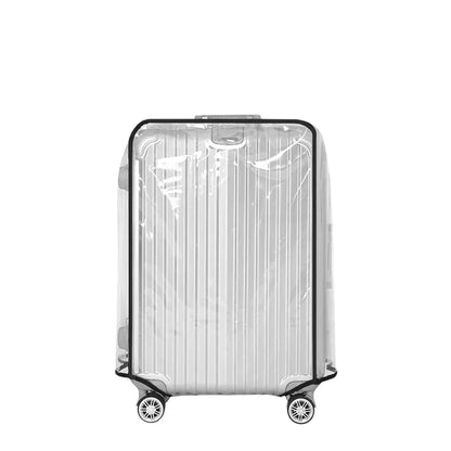 Luggage Cover Clear Waterproof PVC Fits 18–30 Inch Suitcases