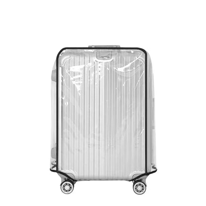 Luggage Cover Clear Waterproof PVC Fits 18–30 Inch Suitcases