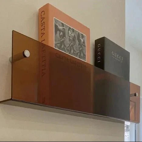Magazine Holder Acrylic Wall-Mounted Space-Saving Display