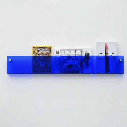 Magazine Holder Acrylic Wall-Mounted Space-Saving Display