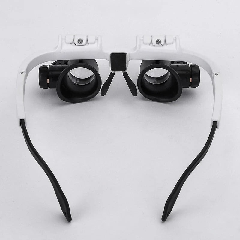 Magnifying Glasses Adjustable LED Lights 8x 15x 23x
