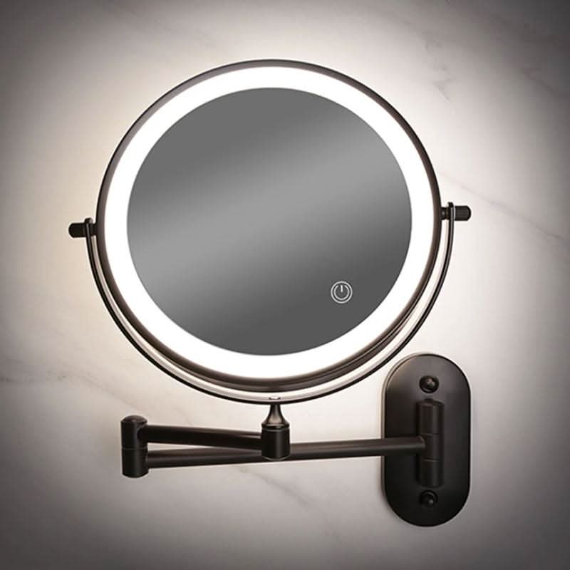 Magnifying Mirror LED Adjustable Brightness Rechargeable Cordless 3×–10× Magnification
