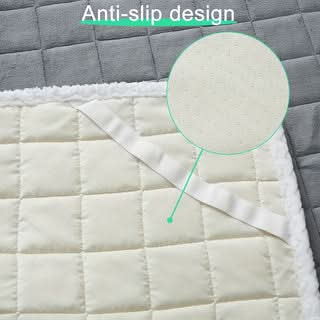 Mattress Protector Plush Milk Velvet Breathable & Lightweight