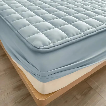 Mattress Protector Water-Resistant Quilted Breathable Machine-Washable Cover