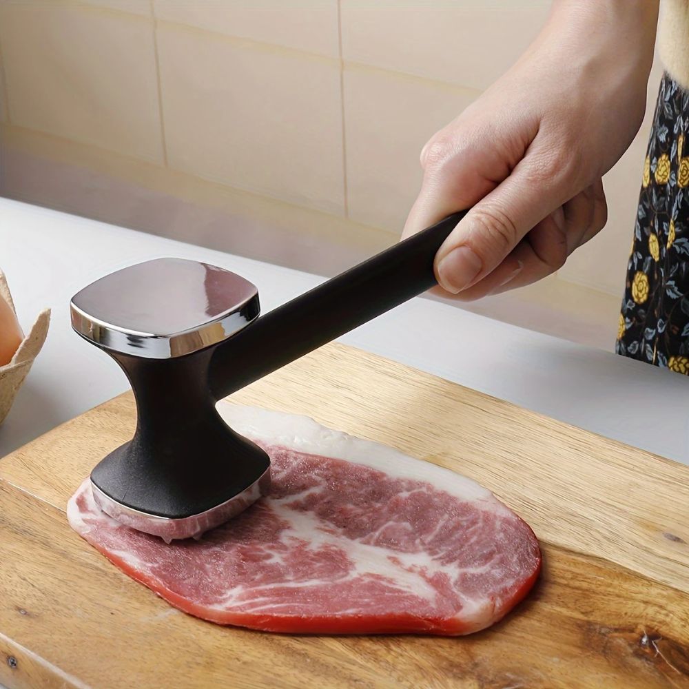 Meat Tenderizer Hammer Dual-Sided Rust-Resistant Zinc Alloy