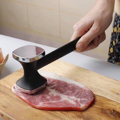 Meat Tenderizer Hammer Dual-Sided Rust-Resistant Zinc Alloy
